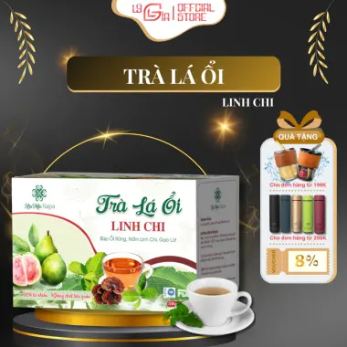 Trà Búp Ổi Rừng Sapa Giảm Cân, Tiểu Đường, Tiêu Chảy - 50 Túi Lọc Thảo Mộc Lý Gia Giá Tốt 2
