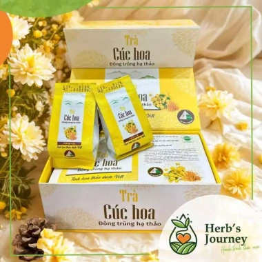 Trà Cúc hoa Đông trùng hạ thảo - Traphaco - Hộp 10 gói x 2 túi lọc x 2gam Trà Cúc hoa Đông trùng hạ thảo - Traphaco - Hộp 10 gói x 2 túi lọc x 2gam