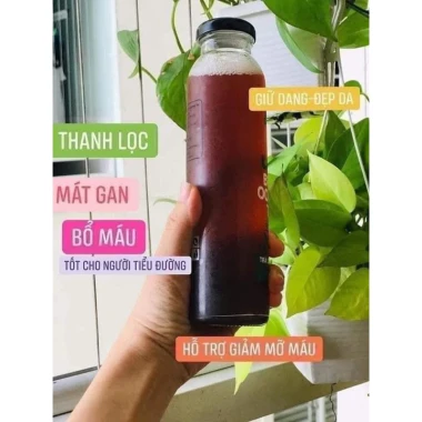 TRÀ GẠO LỨT ĐẬU ĐEN LÁ DỨA 1kg GIÁ CỰC SỐC - CHỈ 62000Đ 3