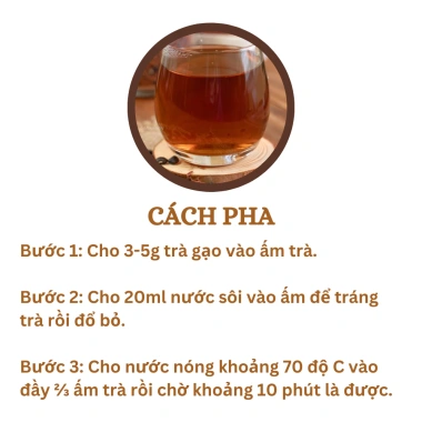 Trà gạo lứt đậu đen xanh Dogiafarm 500g/1kg - Đẹp da, đẹp dáng, thanh lọc cơ thể, 45.000