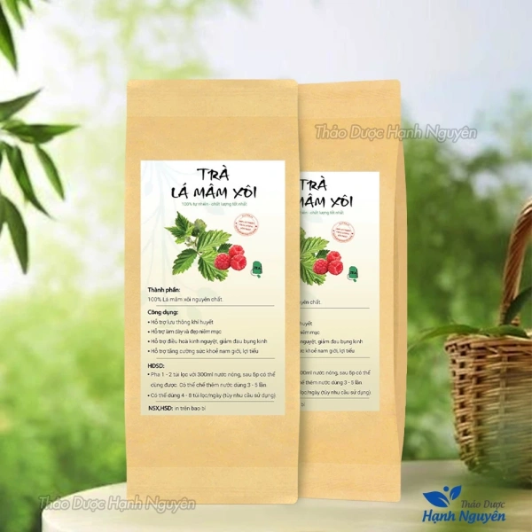 Công dụng truyền thống của trà lá mâm xôi trong chăm sóc sức khỏe phụ nữ