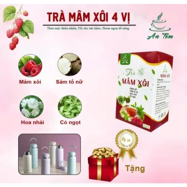 Trà Mâm Xôi Rừng Tự Nhiên 45 Túi - Lọc Thanh Mát, Giảm Viêm, Cải Râu, Chỉ 150k Trà Mâm Xôi Rừng Tự Nhiên 45 Túi - Lọc Thanh Mát, Giảm Viêm, Cải Râu, Chỉ 150k