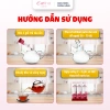 Trà MAXUP - Trà Thảo Dược Hỗ Trợ Thải Độ/cc Ga/nn, Mát Ga/nn, Trà Detox Thanh Lọc Cơ Thể | Hộp 30 Gói 4