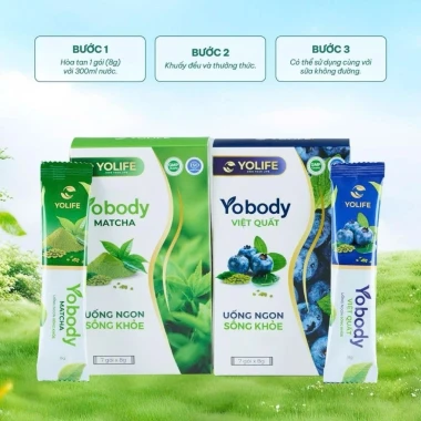 Trà Nấm Yobody Mua 2 Tặng 1 Thanh Năng Lượng 2 Vị Matcha và Việt Quất Giá 550.000 (gốc 687.500) 4 Trà Nấm Yobody Mua 2 Tặng 1 Thanh Năng Lượng 2 Vị Matcha và Việt Quất Giá 550.000 (gốc 687.500) 4