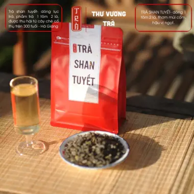 Trà Shan Tuyết cổ thụ Hà Giang 300 tuổi - Trà 1 tôm 1 lá tươi ngon giá chỉ 120k 8