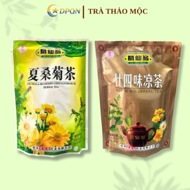 Trà Thảo Mộc 24 Vị & Hoa Cúc Detox Thanh Lọc Cơ Thể, Giải Nhiệt Tự Nhiên, Giá 100k Trà Thảo Mộc 24 Vị & Hoa Cúc Detox Thanh Lọc Cơ Thể, Giải Nhiệt Tự Nhiên, Giá 100k