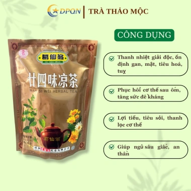 Trà Thảo Mộc 24 Vị & Hoa Cúc Detox Thanh Lọc Cơ Thể, Giải Nhiệt Tự Nhiên, Giá 100k 4