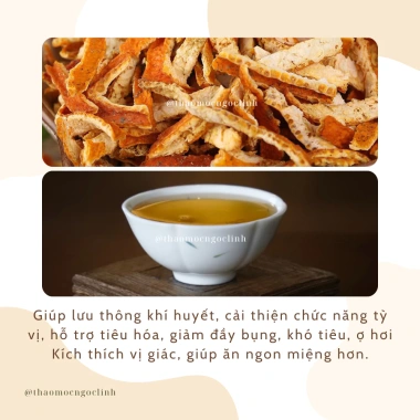 Trà Thơm Thải Độc Thaomocngoclinh - Nhài Nụ, Hoa Nhài, Bạch Phục Linh, Trần Bì - Giá 60.900đ