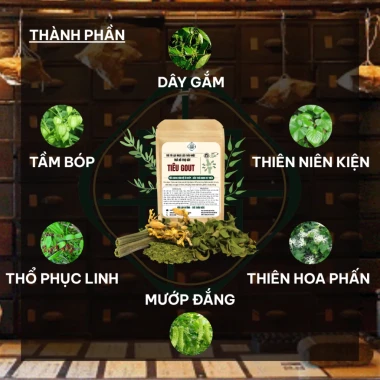 Trà Tiêu Gút Bội Lan Đường 50 Lọc - Hỗ Trợ Giảm Đau Nhức, Giá Ưu Đãi 176.000