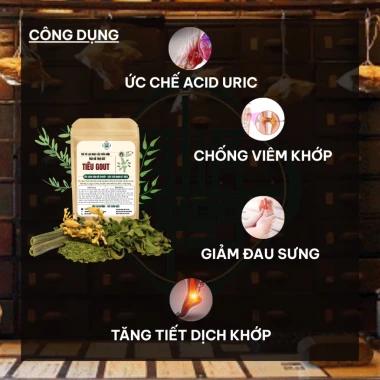 Trà Tiêu Gút Bội Lan Đường 50 Lọc - Hỗ Trợ Giảm Đau Nhức, Giá Ưu Đãi 176.000