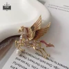Trâm cài ngựa pha lê sang trọng, phụ kiện thời trang tiệc tùng, giá giảm 70.950 3
