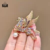 Trâm cài ngựa pha lê sang trọng, phụ kiện thời trang tiệc tùng, giá giảm 70.950 5