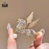 Trâm cài ngựa pha lê sang trọng, phụ kiện thời trang tiệc tùng, giá giảm 70.950 6
