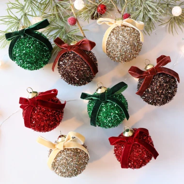 Trang Trí Noel Giáng Sinh - Mặt Dây Chuyền Cây Thông 3.14 Quả Bóng Chỉ 447k 3
