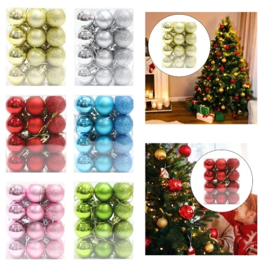 Trang Trí Noel - Quả Châu 8cm Treo Cây Thông Giáng Sinh - Giảm 20% còn 22000đ 3 Trang Trí Noel - Quả Châu 8cm Treo Cây Thông Giáng Sinh - Giảm 20% còn 22000đ 3