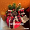 Trang Trí Noel - Quả Châu Nhung Đỏ Decor Sự Kiện GIÁM 17% Chỉ 20.900đ 23