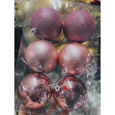 Trang Trí Noel - Set 6 Quả Châu Lớn Phi 8-10cm Giảm Giá 56k Thay 70.5k 8 Trang Trí Noel - Set 6 Quả Châu Lớn Phi 8-10cm Giảm Giá 56k Thay 70.5k 8