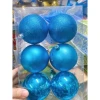 Trang Trí Noel - Set 6 Quả Châu Lớn Phi 8-10cm Giảm Giá 56k Thay 70.5k 10