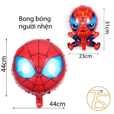 Trang Trí Sinh Nhật Người Nhện Siêu Nhân - Bộ Poster & Ống Bơm Tay Giá Cực Rẻ 151k 8