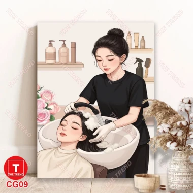 Tranh Canvas Cô Gái Làm Nail Mi Spa Makeup Treo Tường Dễ Dàng Không Cần Khoan - Giảm Giá 70k 12 Tranh Canvas Cô Gái Làm Nail Mi Spa Makeup Treo Tường Dễ Dàng Không Cần Khoan - Giảm Giá 70k 12