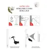 Tranh Hồ Chí Minh Lãnh Tụ Vĩ Đại - Tặng Kèm Đinh Treo - Khung Đẹp Giá Chỉ 45k Thay vì 55.8k 3