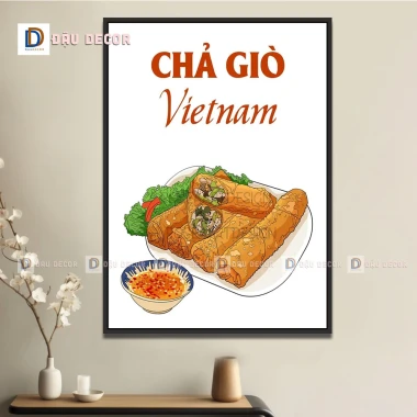 Tranh Món Ăn Việt Nam - Hà Nội, Sài Gòn, Miền Trung - Giá Cực Sốc 100100 VND 3 Tranh Món Ăn Việt Nam - Hà Nội, Sài Gòn, Miền Trung - Giá Cực Sốc 100100 VND 3