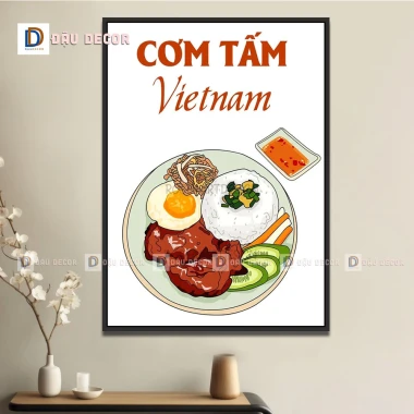 Tranh Món Ăn Việt Nam - Hà Nội, Sài Gòn, Miền Trung - Giá Cực Sốc 100100 VND 20 Tranh Món Ăn Việt Nam - Hà Nội, Sài Gòn, Miền Trung - Giá Cực Sốc 100100 VND 20