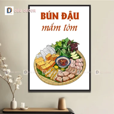 Tranh Món Ăn Việt Nam - Hà Nội, Sài Gòn, Miền Trung - Giá Cực Sốc 100100 VND 22 Tranh Món Ăn Việt Nam - Hà Nội, Sài Gòn, Miền Trung - Giá Cực Sốc 100100 VND 22