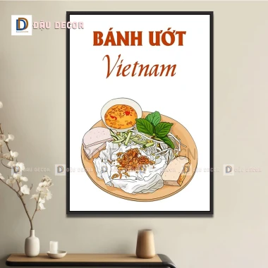 Tranh Món Ăn Việt Nam - Hà Nội, Sài Gòn, Miền Trung - Giá Cực Sốc 100100 VND 25 Tranh Món Ăn Việt Nam - Hà Nội, Sài Gòn, Miền Trung - Giá Cực Sốc 100100 VND 25