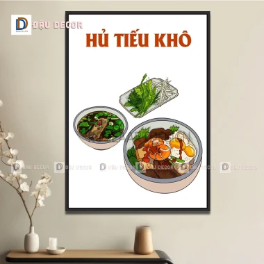 Tranh Món Ăn Việt Nam - Hà Nội, Sài Gòn, Miền Trung - Giá Cực Sốc 100100 VND 28 Tranh Món Ăn Việt Nam - Hà Nội, Sài Gòn, Miền Trung - Giá Cực Sốc 100100 VND 28
