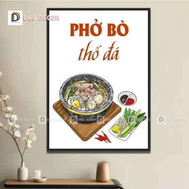 Tranh Món Ăn Việt Nam - Hà Nội, Sài Gòn, Miền Trung - Giá Cực Sốc 100100 VND 29 Tranh Món Ăn Việt Nam - Hà Nội, Sài Gòn, Miền Trung - Giá Cực Sốc 100100 VND 29