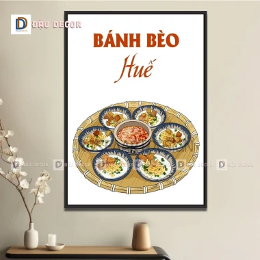 Tranh Món Ăn Việt Nam - Hà Nội, Sài Gòn, Miền Trung - Giá Cực Sốc 100100 VND 32 Tranh Món Ăn Việt Nam - Hà Nội, Sài Gòn, Miền Trung - Giá Cực Sốc 100100 VND 32