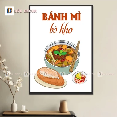 Tranh Món Ăn Việt Nam - Hà Nội, Sài Gòn, Miền Trung - Giá Cực Sốc 100100 VND 33 Tranh Món Ăn Việt Nam - Hà Nội, Sài Gòn, Miền Trung - Giá Cực Sốc 100100 VND 33
