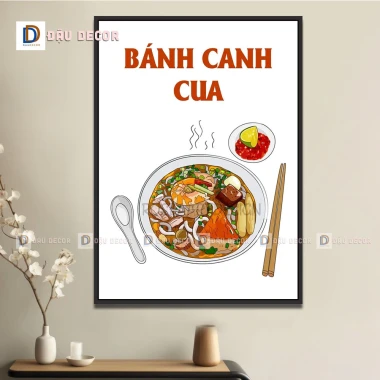 Tranh Món Ăn Việt Nam - Hà Nội, Sài Gòn, Miền Trung - Giá Cực Sốc 100100 VND 38 Tranh Món Ăn Việt Nam - Hà Nội, Sài Gòn, Miền Trung - Giá Cực Sốc 100100 VND 38