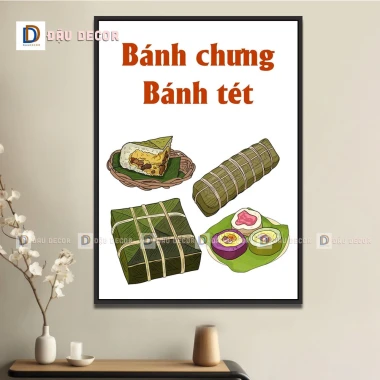 Tranh Món Ăn Việt Nam - Hà Nội, Sài Gòn, Miền Trung - Giá Cực Sốc 100100 VND 43 Tranh Món Ăn Việt Nam - Hà Nội, Sài Gòn, Miền Trung - Giá Cực Sốc 100100 VND 43