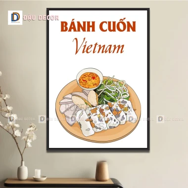 Tranh Món Ăn Việt Nam - Hà Nội, Sài Gòn, Miền Trung - Giá Cực Sốc 100100 VND 46 Tranh Món Ăn Việt Nam - Hà Nội, Sài Gòn, Miền Trung - Giá Cực Sốc 100100 VND 46