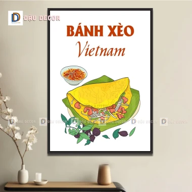 Tranh Món Ăn Việt Nam - Hà Nội, Sài Gòn, Miền Trung - Giá Cực Sốc 100100 VND 50 Tranh Món Ăn Việt Nam - Hà Nội, Sài Gòn, Miền Trung - Giá Cực Sốc 100100 VND 50