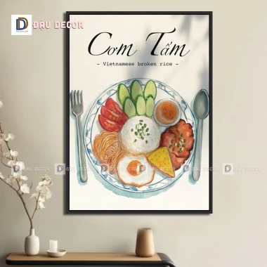 Tranh Món Ăn Việt Nam - Hà Nội, Sài Gòn, Miền Trung - Giá Cực Sốc 100100 VND 54 Tranh Món Ăn Việt Nam - Hà Nội, Sài Gòn, Miền Trung - Giá Cực Sốc 100100 VND 54