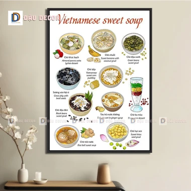 Tranh Món Ăn Việt Nam - Hà Nội, Sài Gòn, Miền Trung - Giá Cực Sốc 100100 VND 56 Tranh Món Ăn Việt Nam - Hà Nội, Sài Gòn, Miền Trung - Giá Cực Sốc 100100 VND 56