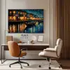 Tranh Phong Cảnh Việt Nam - Vịnh Hạ Long Canvas In Bền Màu Sắc Nét Treo Tường Phòng Khách 60x90cm 14