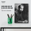 Tranh Poster Bác Hồ 21x30cm - Đẹp, Giảm Giá Rẻ Mãi Chỉ 11500đ - Mua Ngay! 2