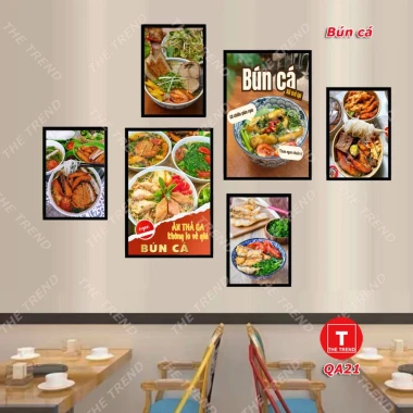 Tranh Quán Ăn - Nhà Hàng Dán Tường Giá Rẻ Chỉ 79k! Bộ 6 Tranh Ốc Beer Trà Sữa Mỳ Cay 9 Tranh Quán Ăn - Nhà Hàng Dán Tường Giá Rẻ Chỉ 79k! Bộ 6 Tranh Ốc Beer Trà Sữa Mỳ Cay 9