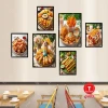 Tranh Quán Ăn - Nhà Hàng Dán Tường Giá Rẻ Chỉ 79k! Bộ 6 Tranh Ốc Beer Trà Sữa Mỳ Cay 21