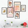 Tranh Quán Ăn - Nhà Hàng Dán Tường Giá Rẻ Chỉ 79k! Bộ 6 Tranh Ốc Beer Trà Sữa Mỳ Cay 28