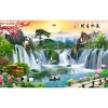 Tranh Sơn Thủy Hữu Tình 3D Lụa Dán Tường Giá Cực Sốc - Giảm Từ 89010 Xuống 69000 VND 16