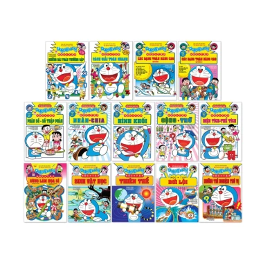 Truyện Tranh Doraemon Học Tập - Bộ 10 tập Giá ưu đãi 58.000đ, phát triển trí tuệ trẻ
