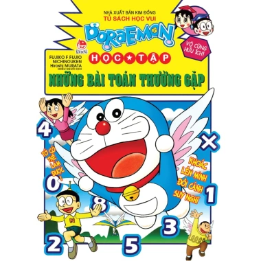 Truyện Tranh Doraemon Học Tập - Bộ 10 tập Giá ưu đãi 58.000đ, phát triển trí tuệ trẻ