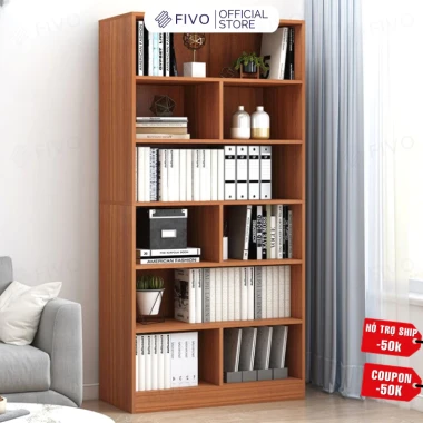 Tủ Kệ Sách Gỗ FIVO FB70 Lắp Ráp Dễ Dàng Giá Rẻ Toàn Quốc 60x24x178cm Freeship 13 Tủ Kệ Sách Gỗ FIVO FB70 Lắp Ráp Dễ Dàng Giá Rẻ Toàn Quốc 60x24x178cm Freeship 13