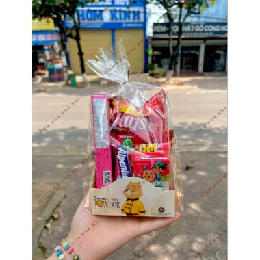 Túi Bánh Kẹo Mini Noel Sinh Nhật Valentine - Tặng Thiệp Chỉ 65000đ (83200đ) 5