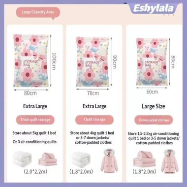 Túi Bảo Quản Chân Không Tiết Kiệm Không Gian Cho Chăn và Comforters - Giảm 22% còn 52.488đ